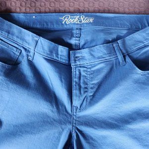 Electric blue Rockstar jeans